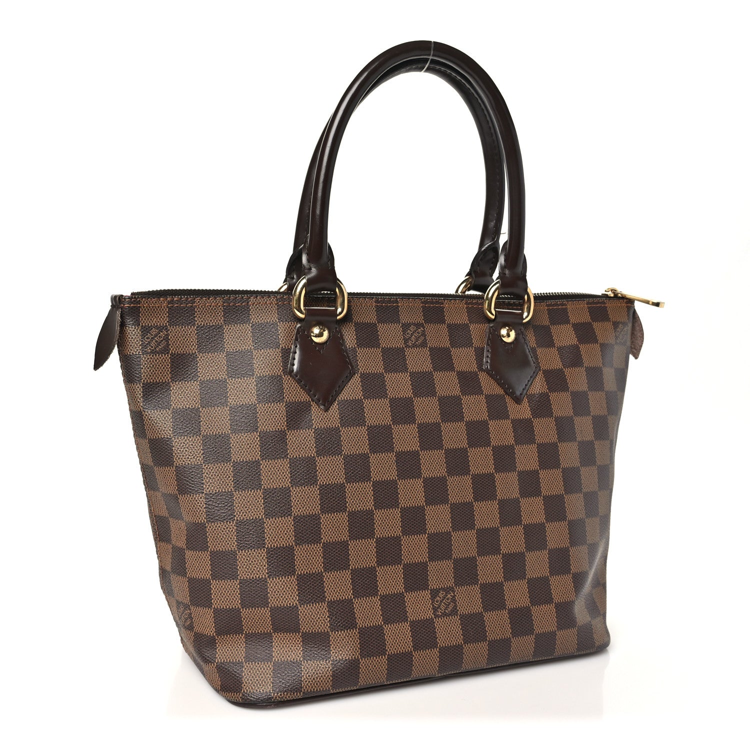 Louis Vuitton Damier Ebene Saleya PM 3 of 11