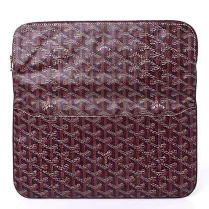 Goyard Goyardine Sainte Marie Soft Clutch Bordeaux 5 of 9