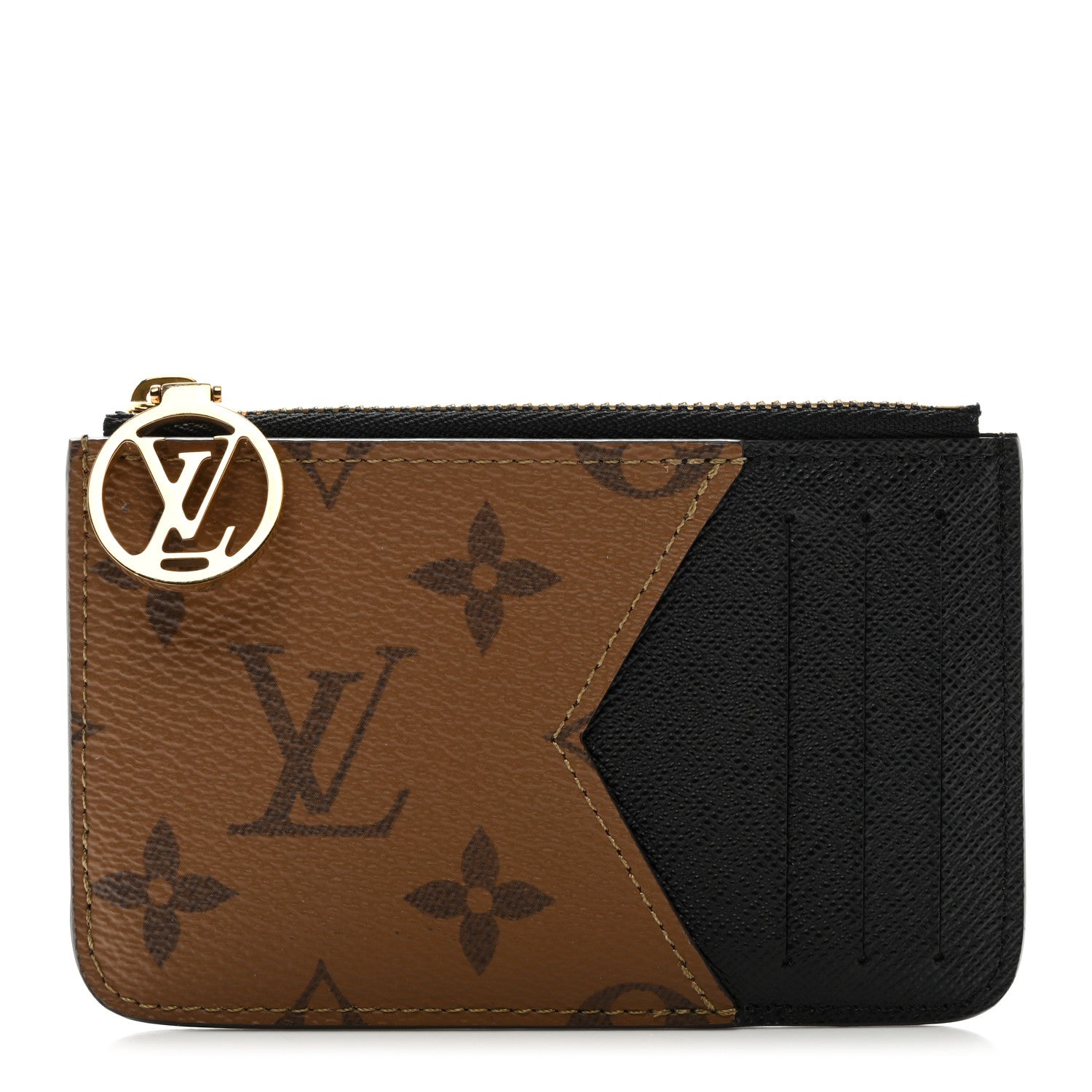 Louis Vuitton Reverse Monogram Zipped Romy Card Holder 1 of 6