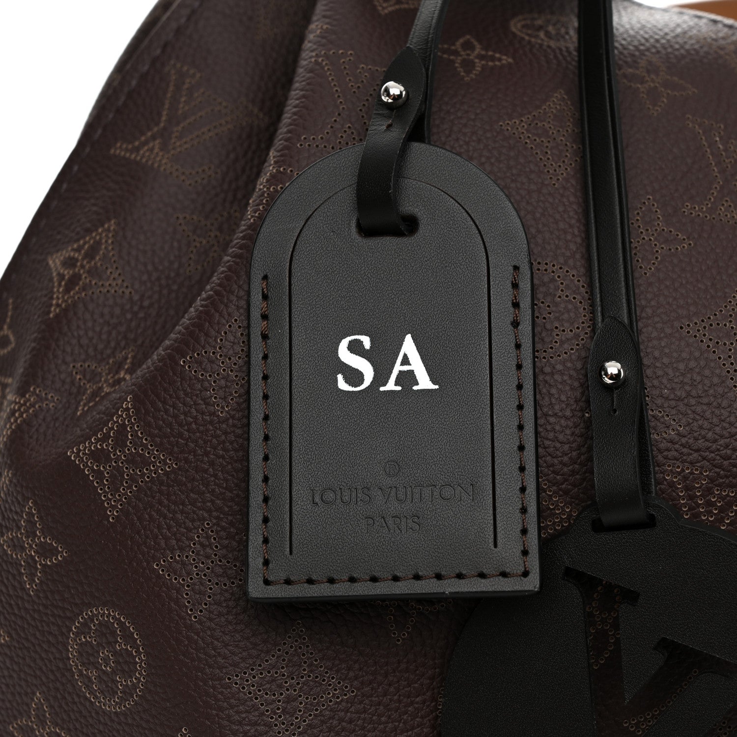 Louis Vuitton Mahina Carmel Hobo Chocolate 10 of 10