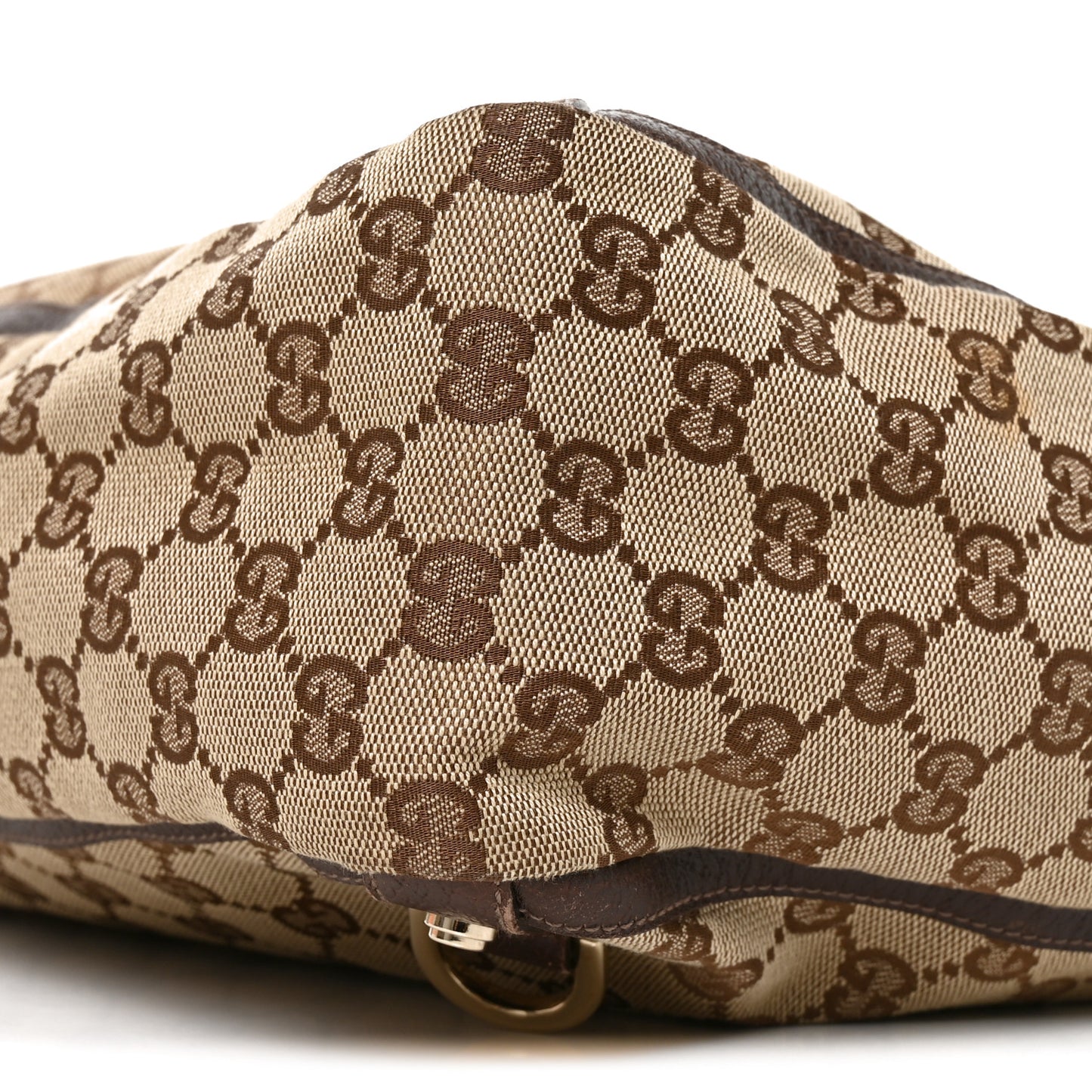 Monogram Large Abbey Tote Dark Brown