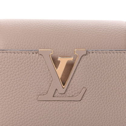 Louis Vuitton Taurillon Capucines PM Galet 9 of 9