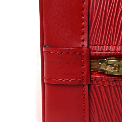 Louis Vuitton Epi Alma PM Castillan Red 6 of 13