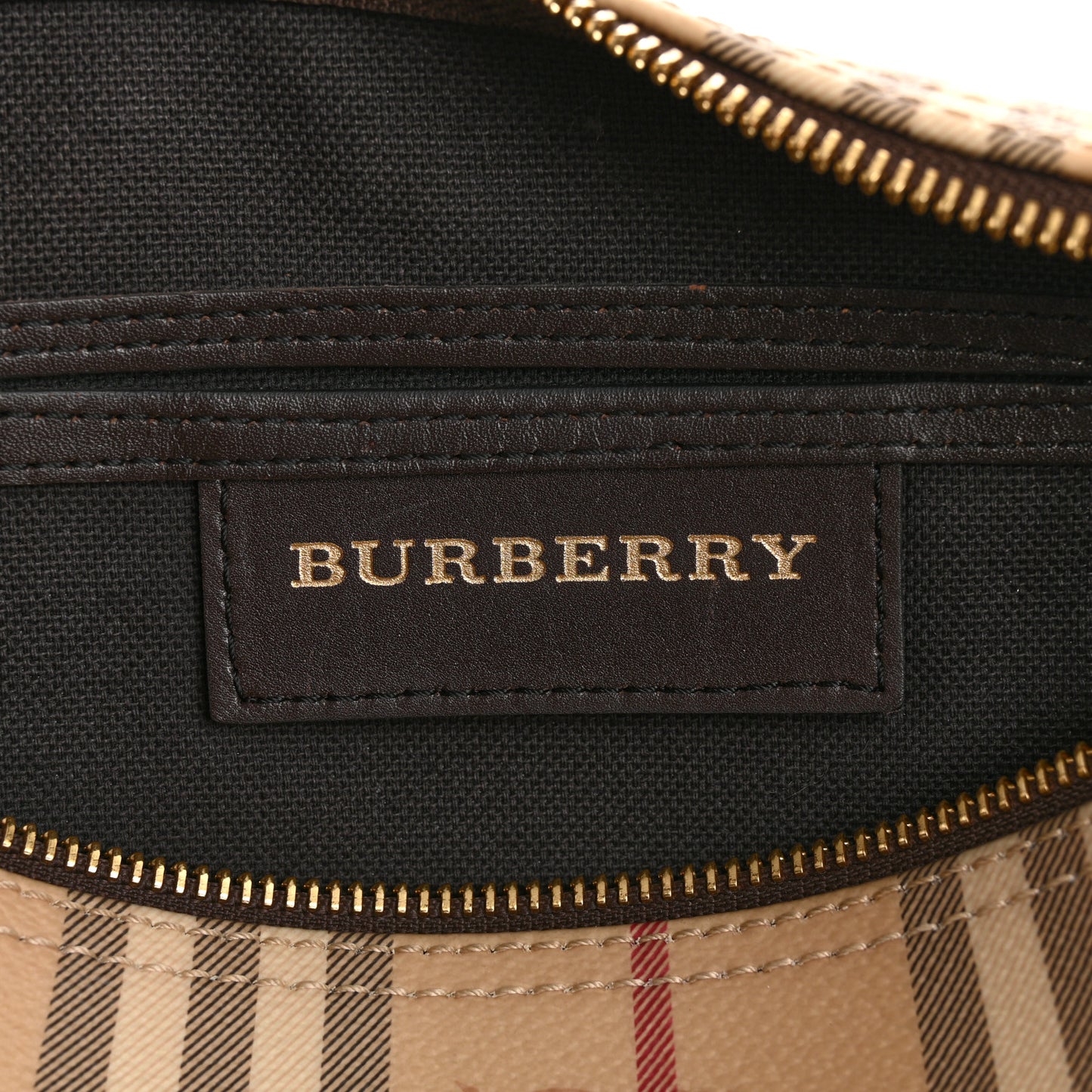 Haymarket Check Small Chester Bowling Bag Chocolate