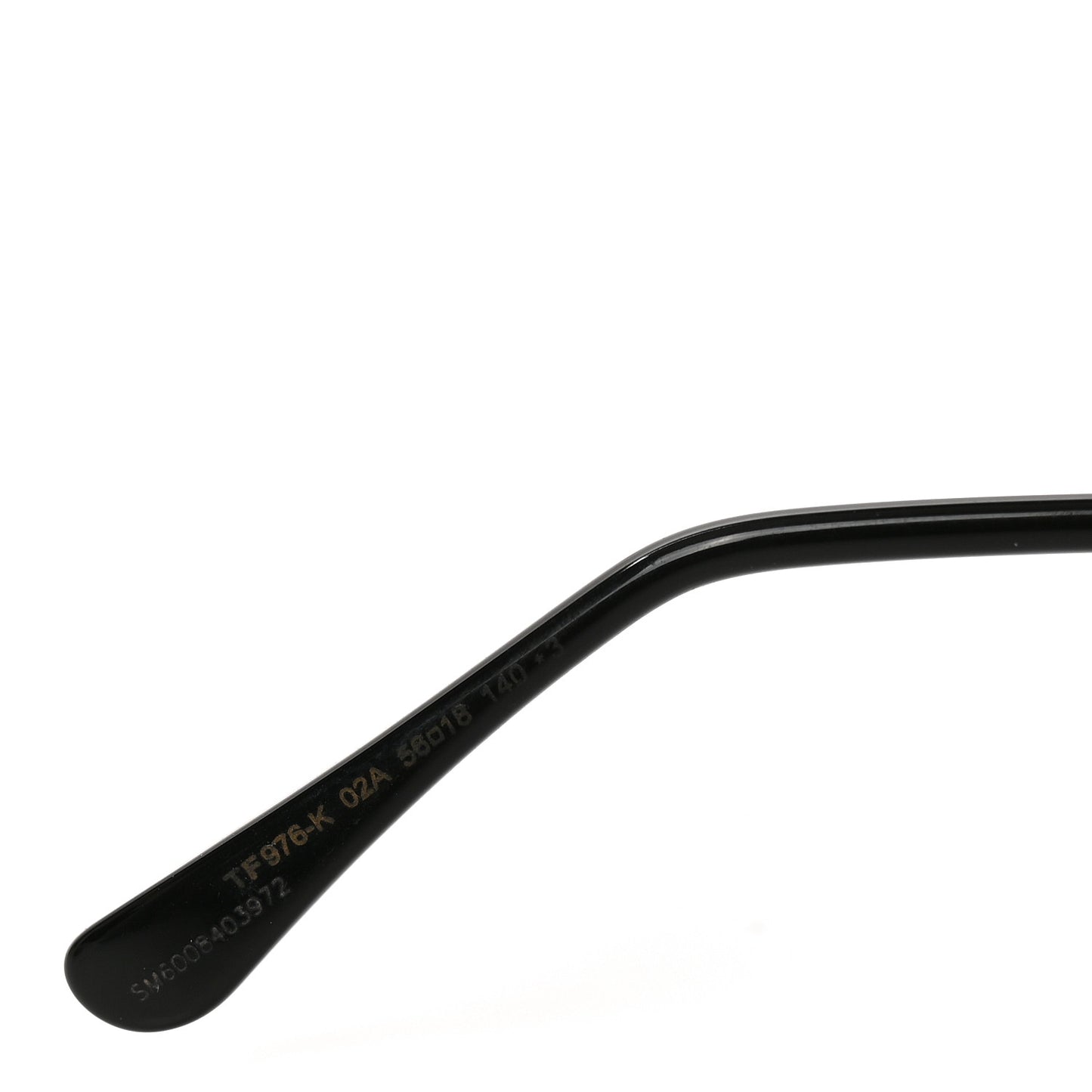 Metal Round Sunglasses TF976-K Black