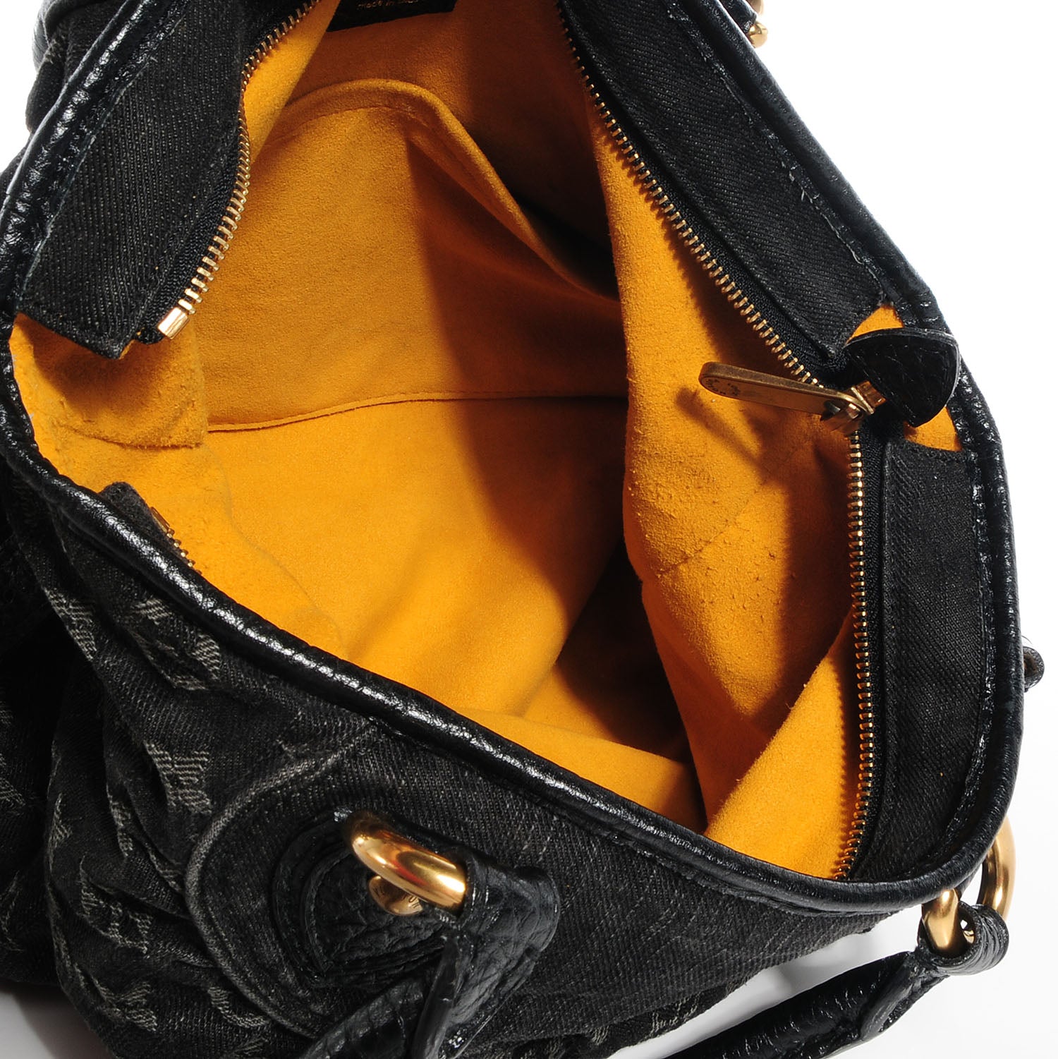 Louis Vuitton Denim Neo Cabby MM Black 5 of 7