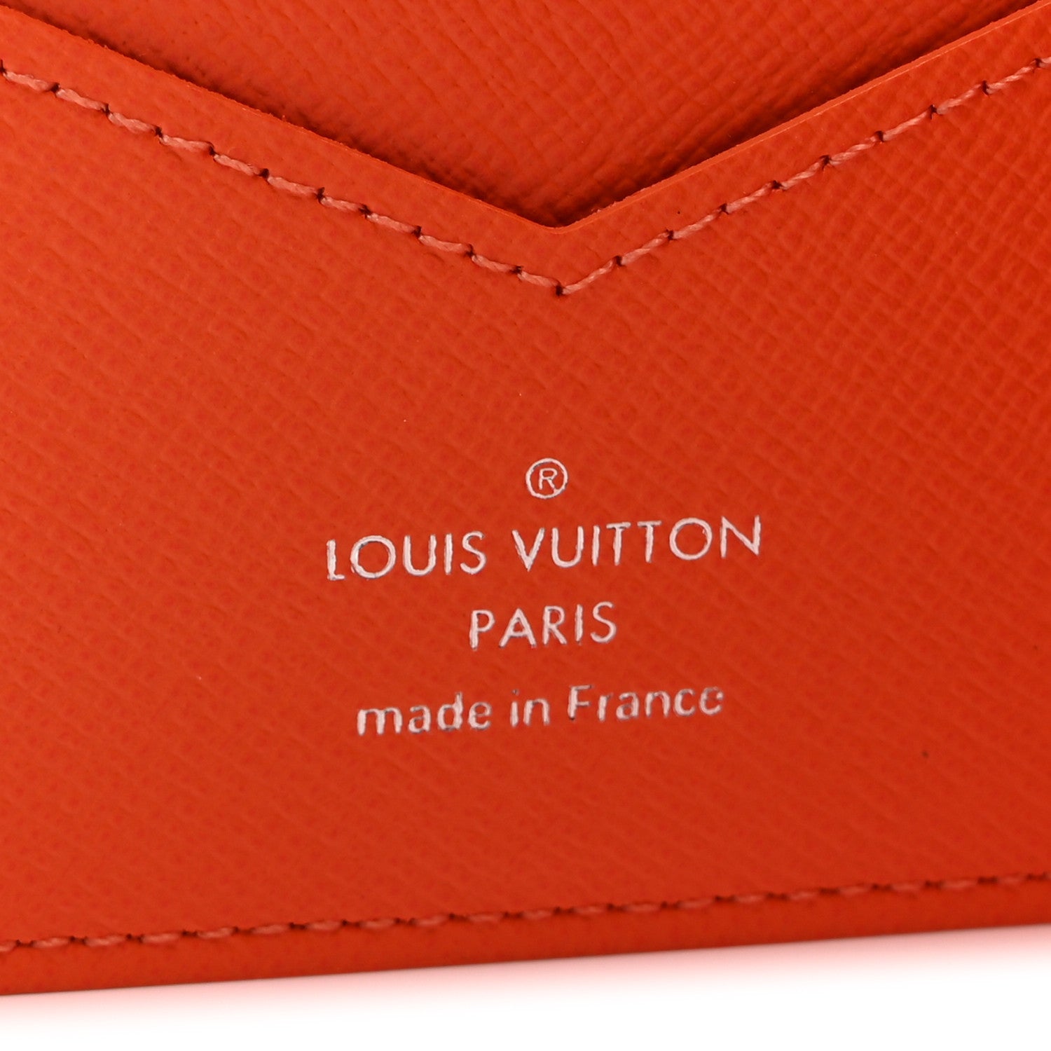Louis Vuitton Taigarama Passport Cover Orange 6 of 9