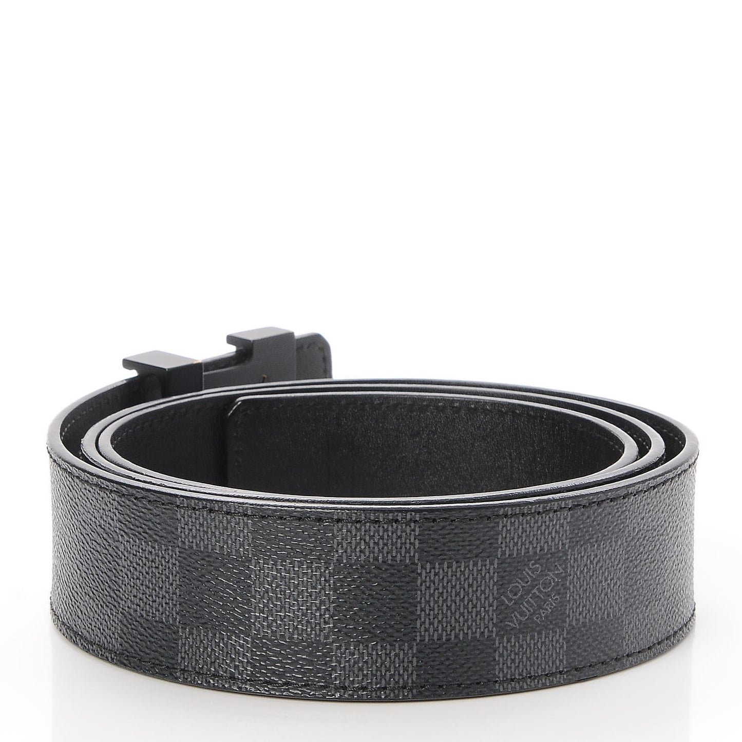Damier Graphite LV Initiales Belt 100 40