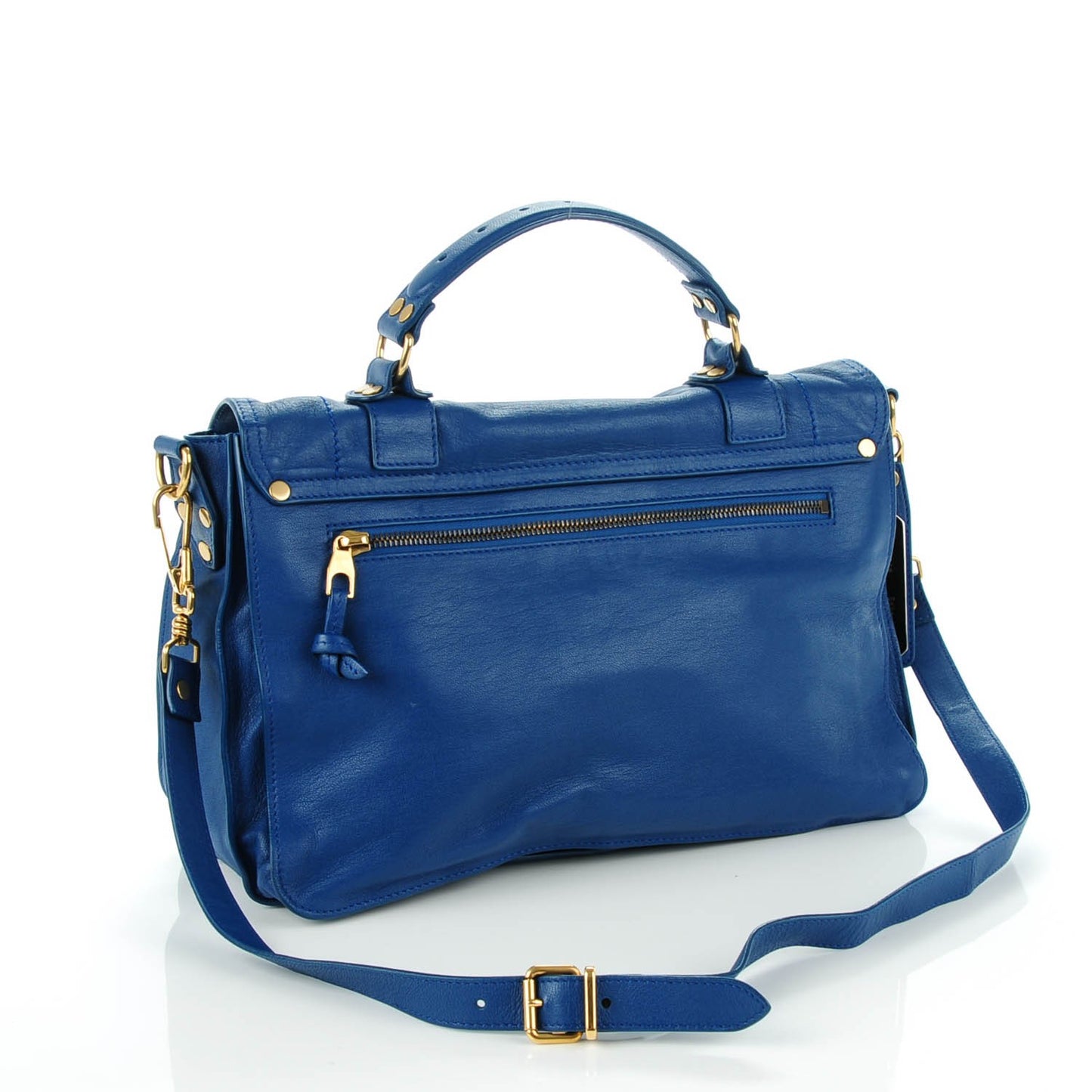 Lambskin Medium PS1 Satchel Peacock