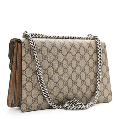 Gucci GG Supreme Monogram Small Dionysus Shoulder Bag Taupe 3 of 10