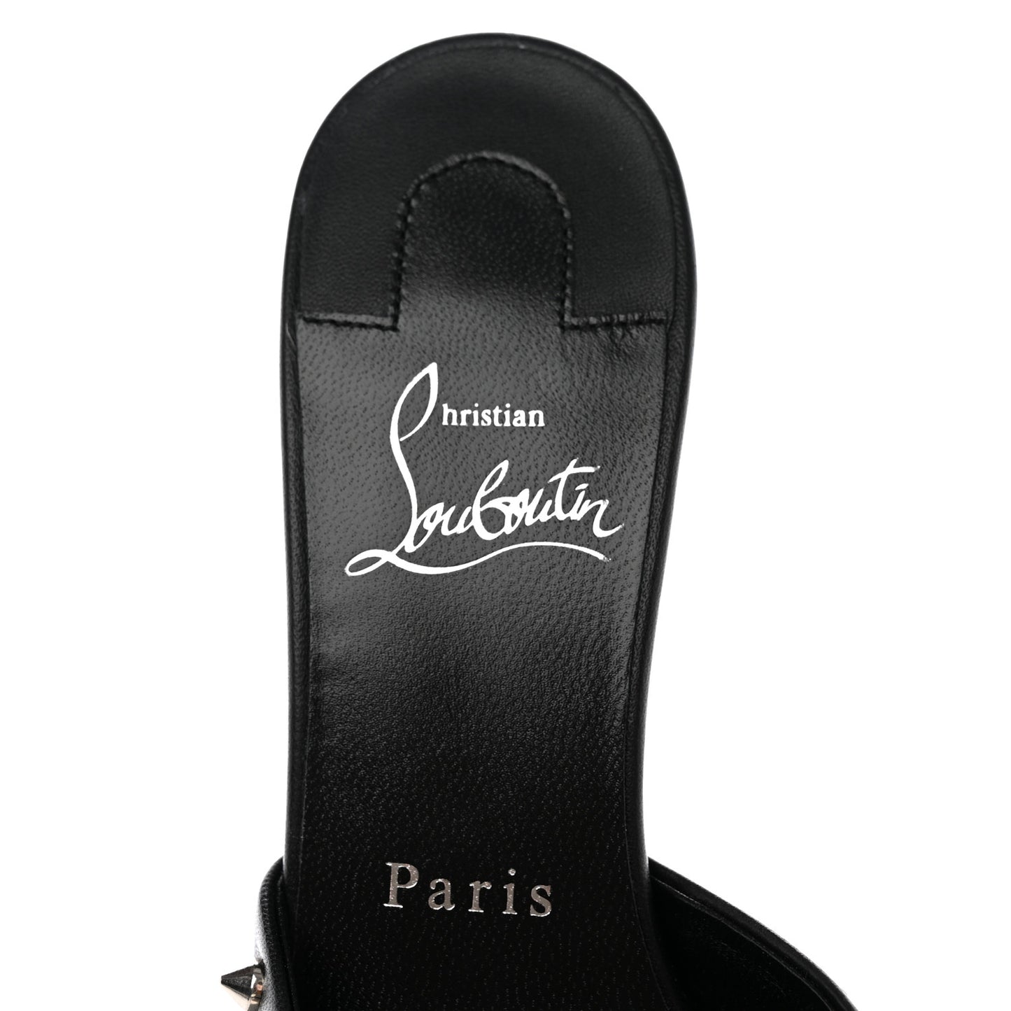 Nappa Spike Me Dolly 85 Sandals 36.5 Black