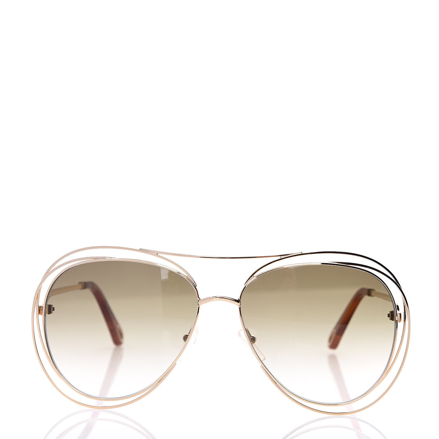 Carlina Round Sunglasses CE134S Gold