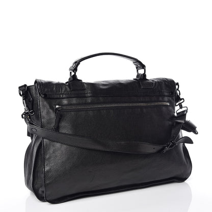 Proenza Schouler Lambskin PS1 Large Satchel Black 4 of 17