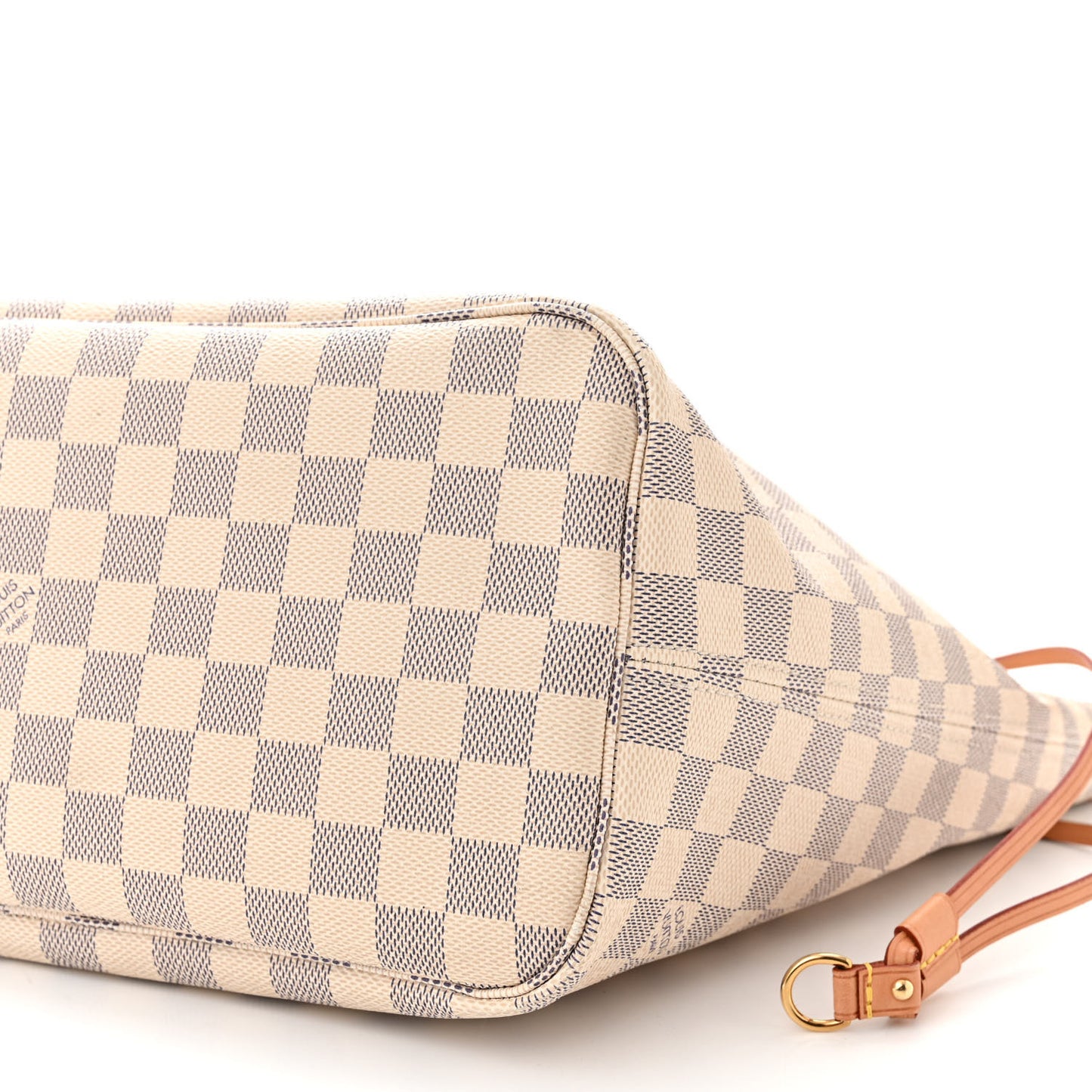 Damier Azur Neo Neverfull MM Rose Ballerine