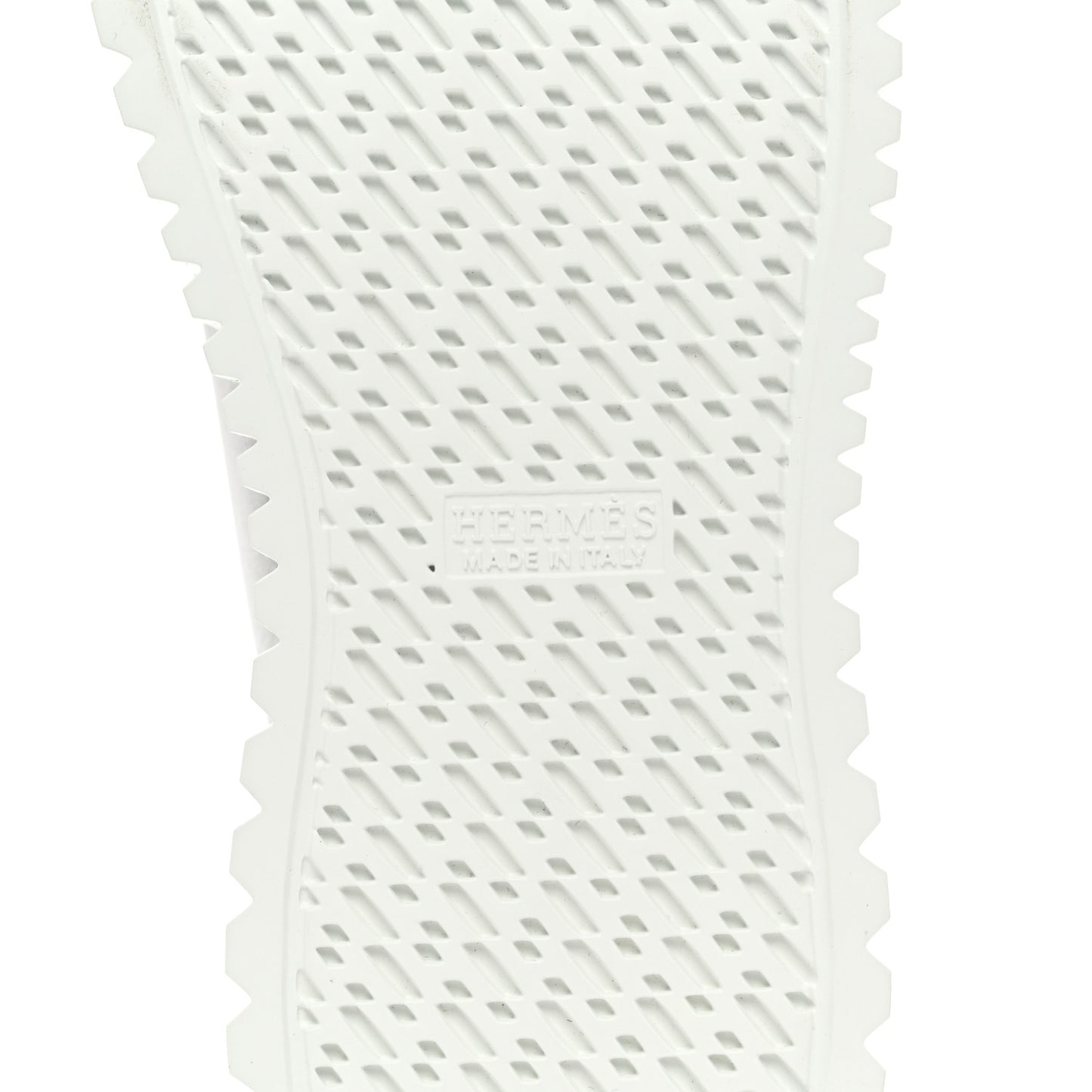 Metallic Calfskin Cross Sneakers 35 Silver