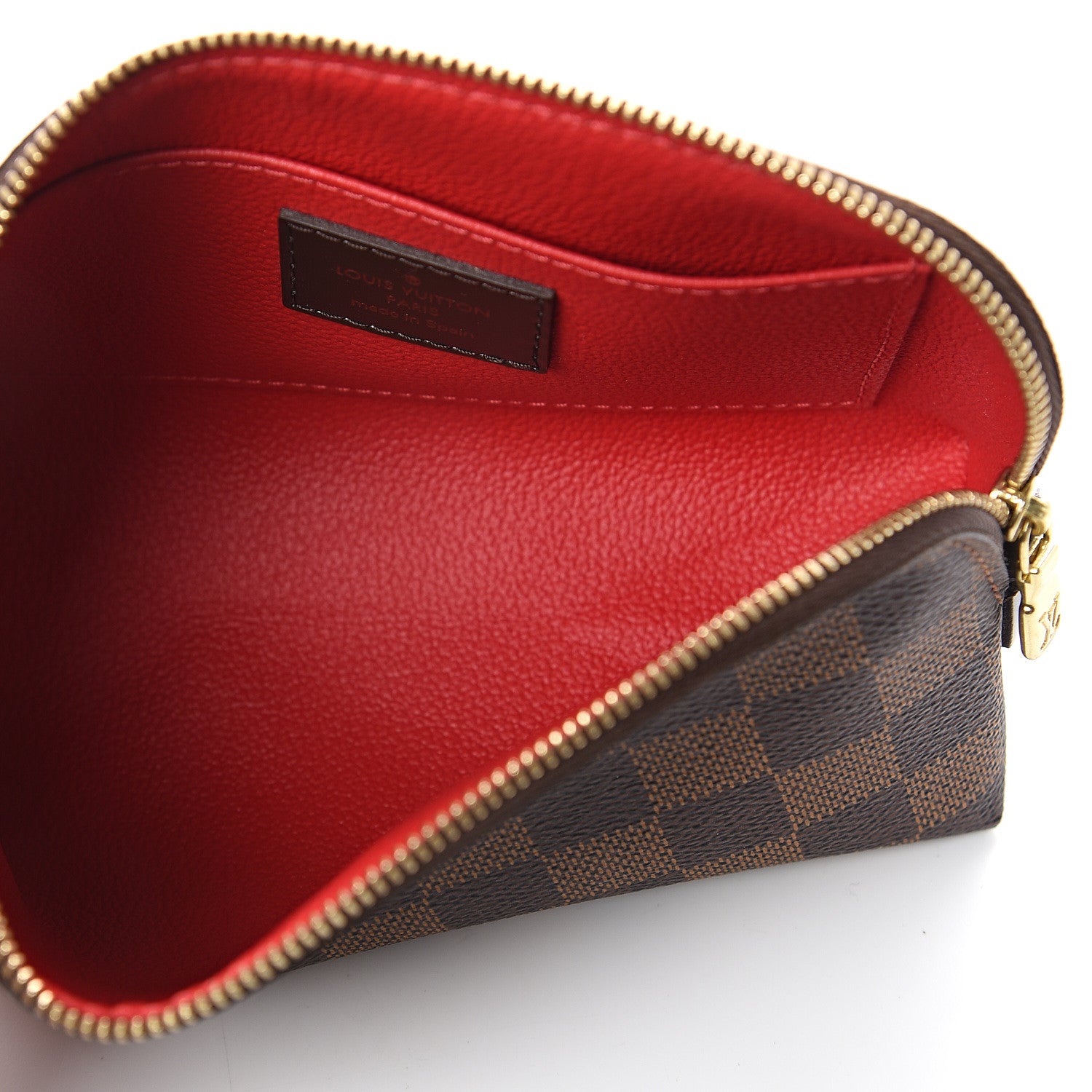 Louis Vuitton Damier Ebene Cosmetic Pouch 4 of 5