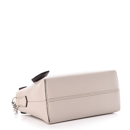 Fendi Vitello Dolce 4 Color Mini By The Way Boston Bag Grigio Polvere Arancio Multicolor 4 of 13