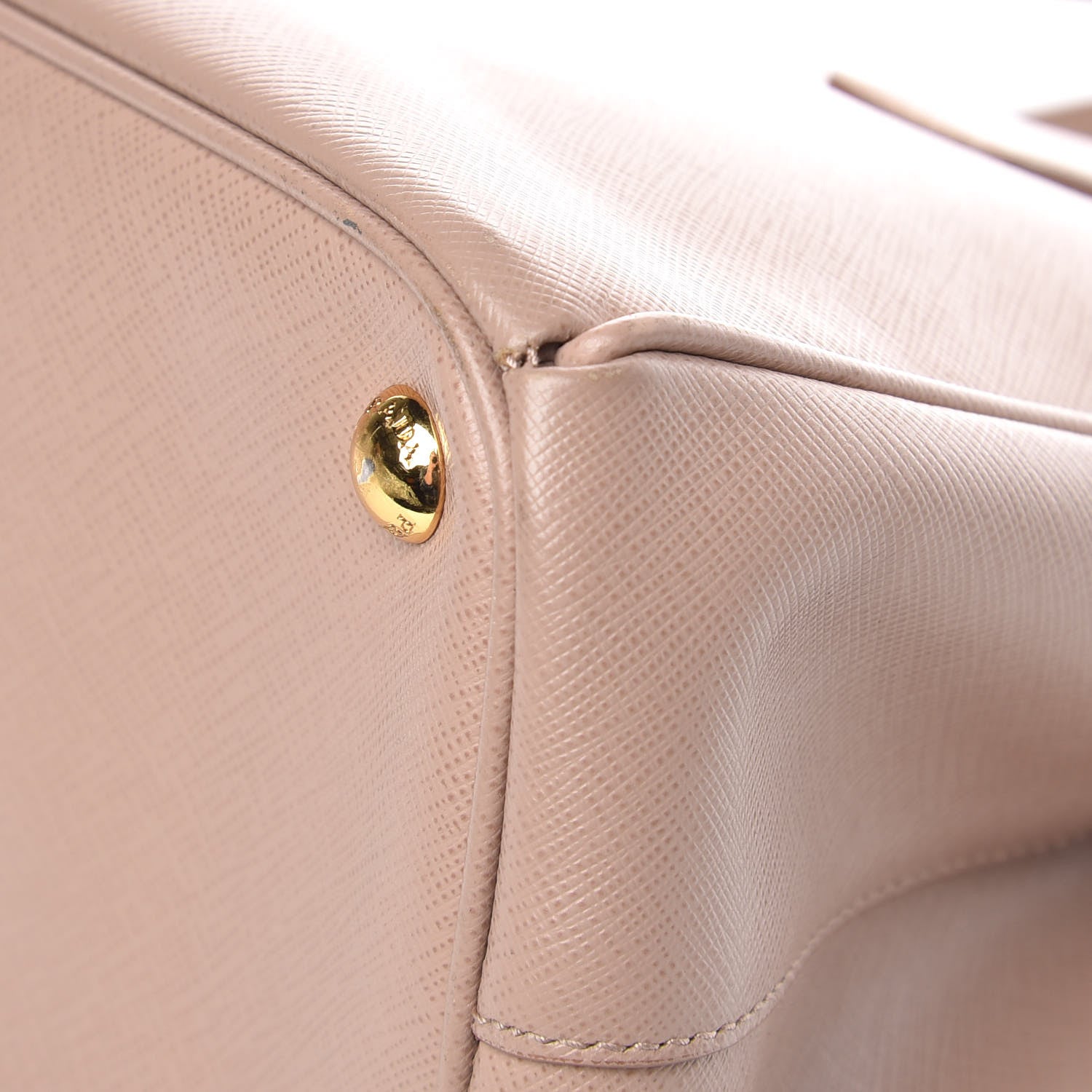Prada Saffiano Small Galleria Double Zip Tote Cammeo 16 of 17