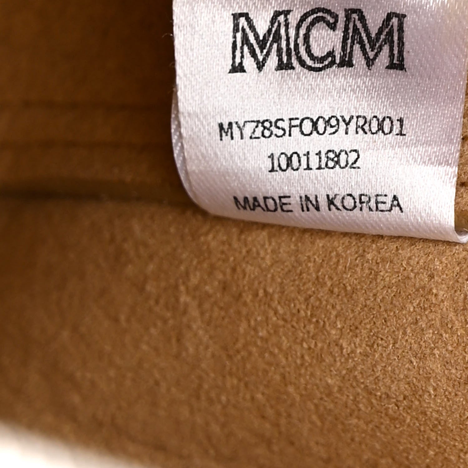 MCM Grained Calfskin Milla Double Crossbody Bag Golden Mango 7 of 14