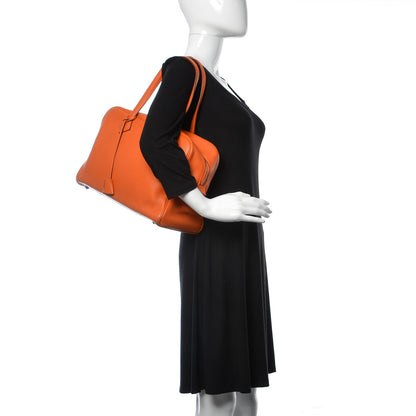 Hermes Taurillon Clemence Victoria II 35 Orange 2 of 12