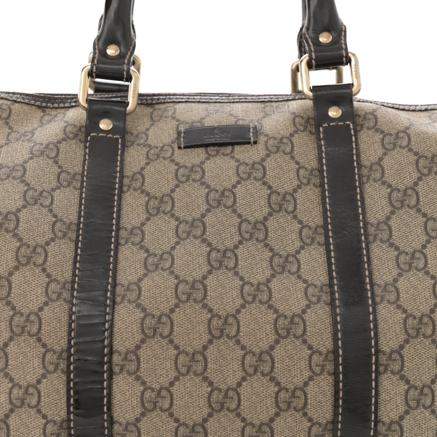 Gucci GG Plus Monogram Medium Joy Boston Dark Brown 8 of 20