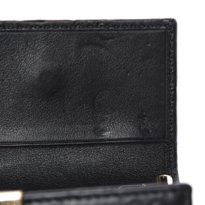 Gucci Guccissima Dice 6 Key Holder Case Black 9 of 11