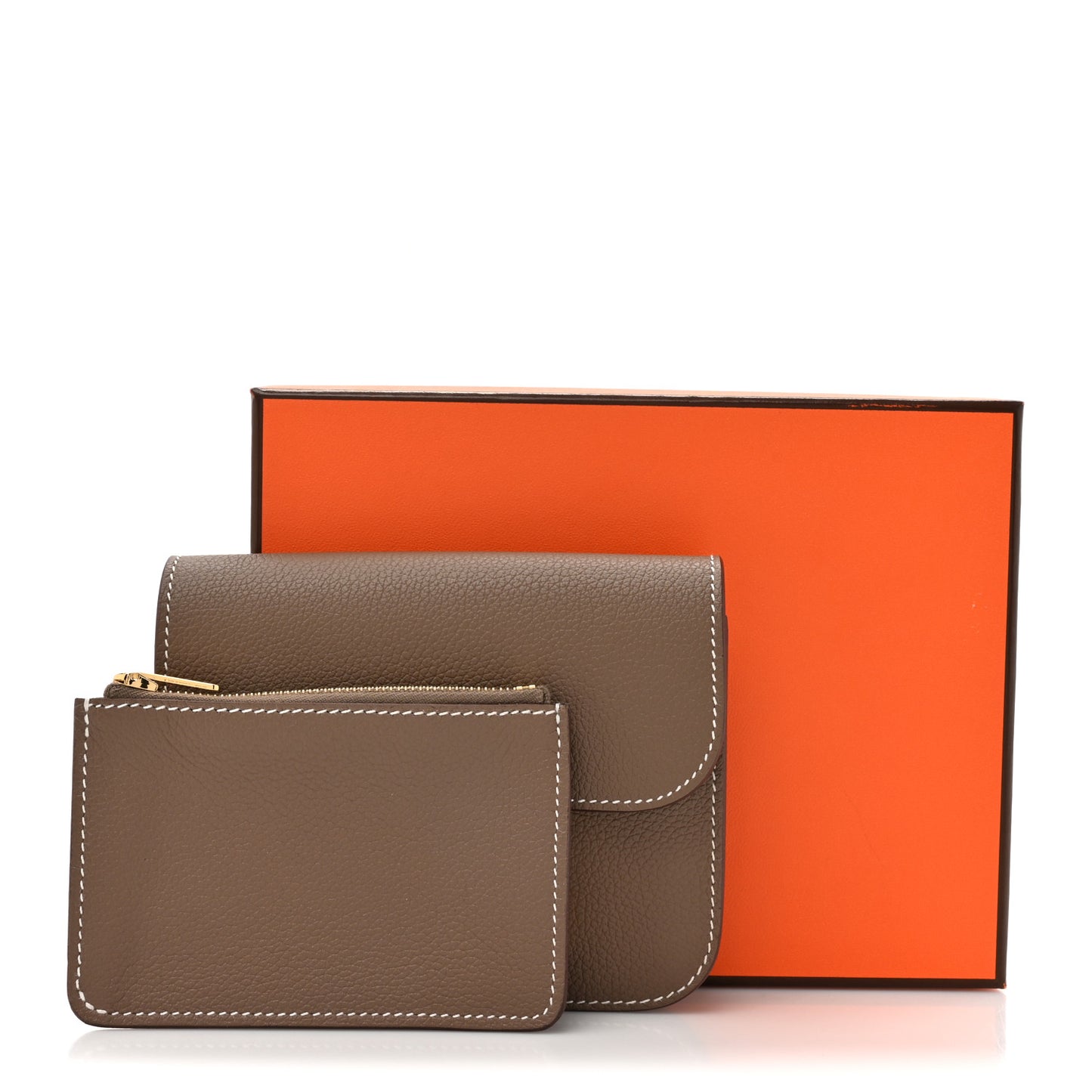 Evercolor Constance Slim Wallet Etoupe