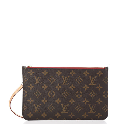 Louis Vuitton Monogram Neverfull MM GM Pochette Cherry 1 of 6
