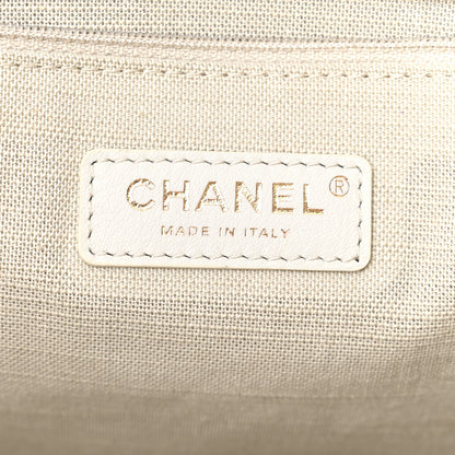 Chanel Mixed Fibers Small Deauville Tote Black 7 of 12