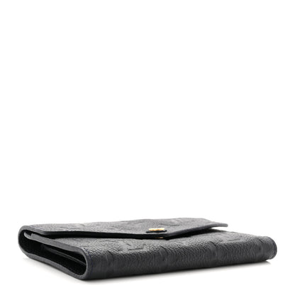 Louis Vuitton Empreinte Compact Curieuse Wallet Black 4 of 7