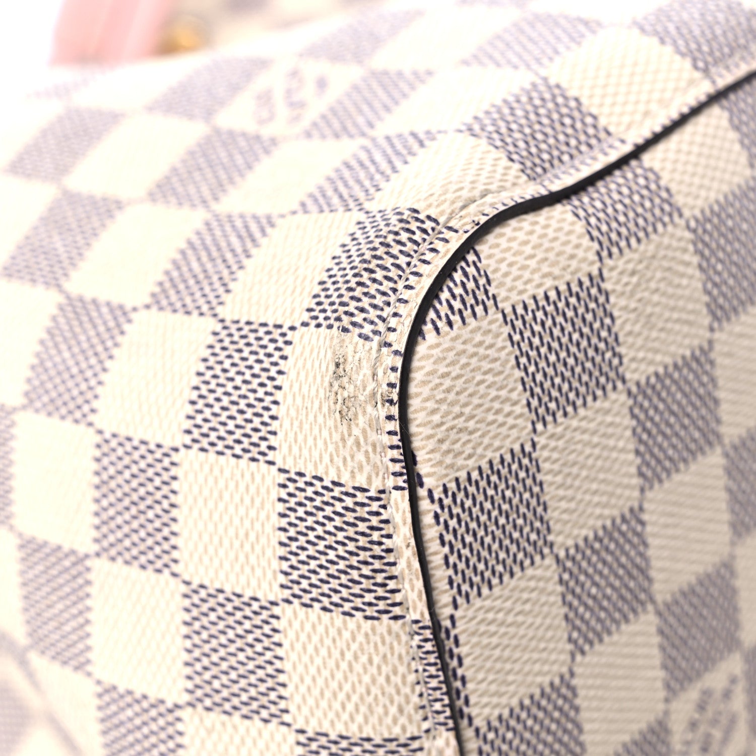 Louis Vuitton Damier Azur Neonoe MM Eau De Rose 7 of 12