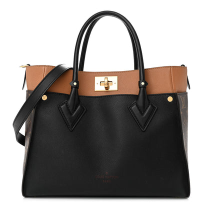 Louis Vuitton Calfskin Monogram On My Side Black 1 of 11