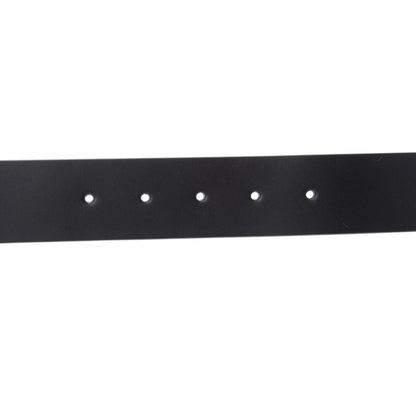 Gucci Selleria Calfskin Monochrome Interlocking G 37mm Belt 90 36 Black 3 of 5