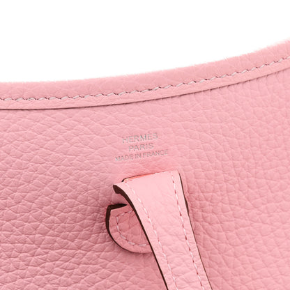Hermes Taurillon Clemence Evelyne TPM Rose Sakura 6 of 11