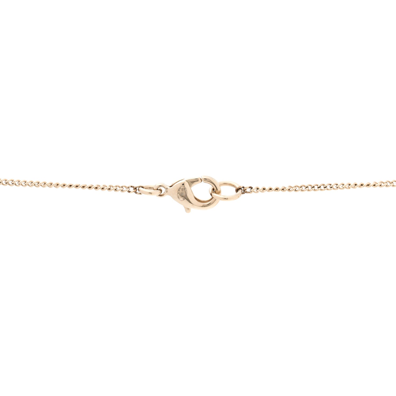 Chanel Metal CC Locket Necklace Gold 4 of 5
