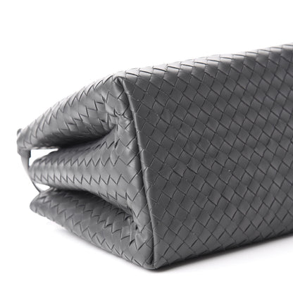 Bottega Veneta Light Calf Intrecciato Small Roma Light Grey 6 of 10