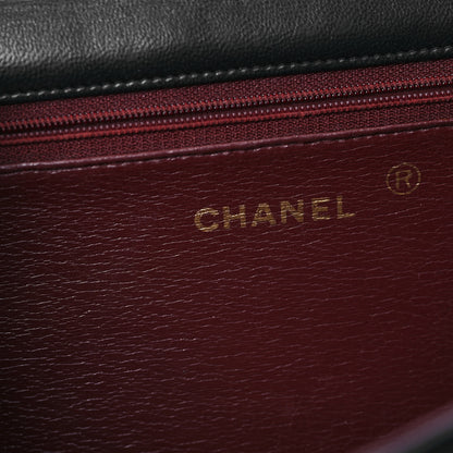 Chanel Lambskin Quilted Small Single Flap Black 6 of 13