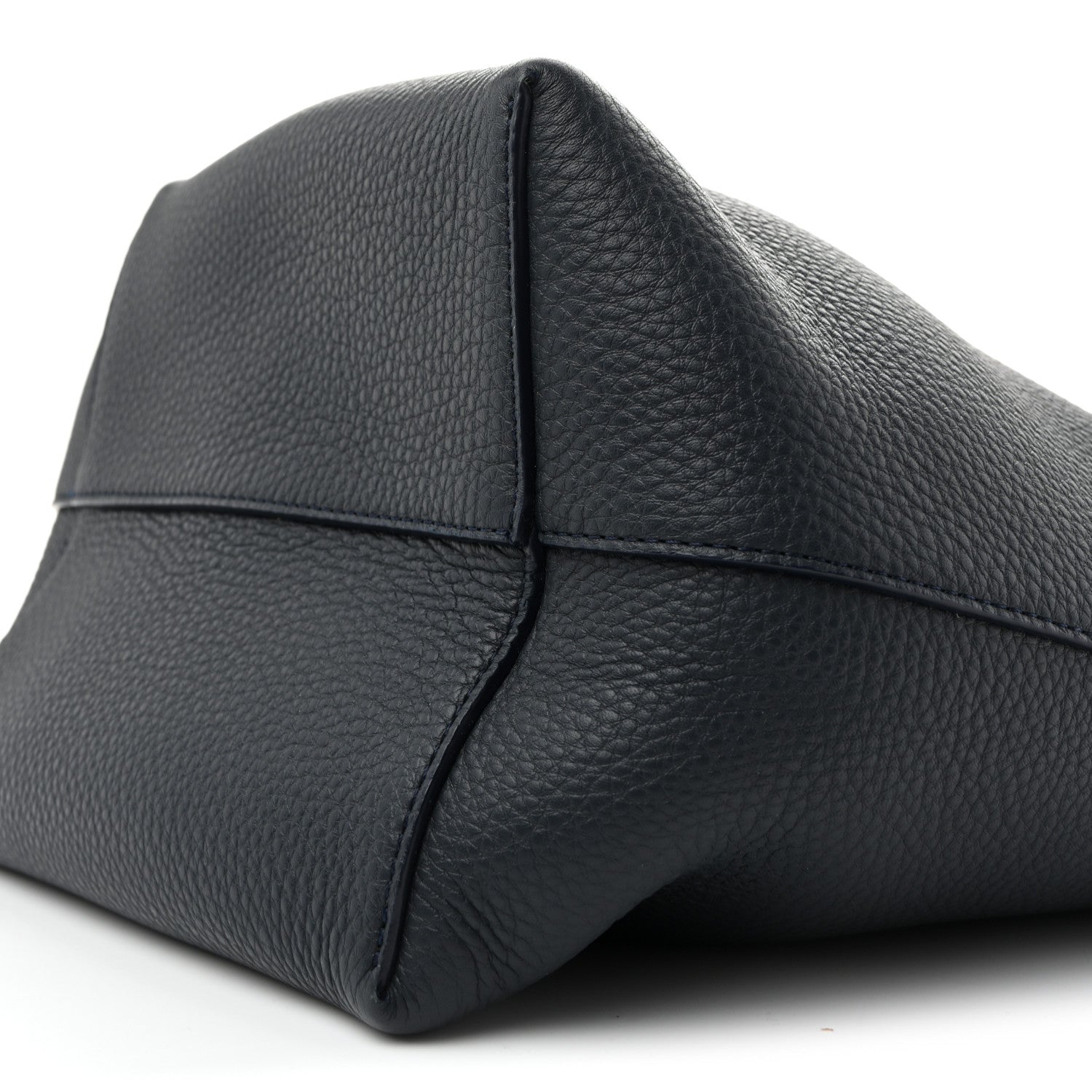The Row Grained Calfskin Medium N/S Park Tote Marine 9 of 12