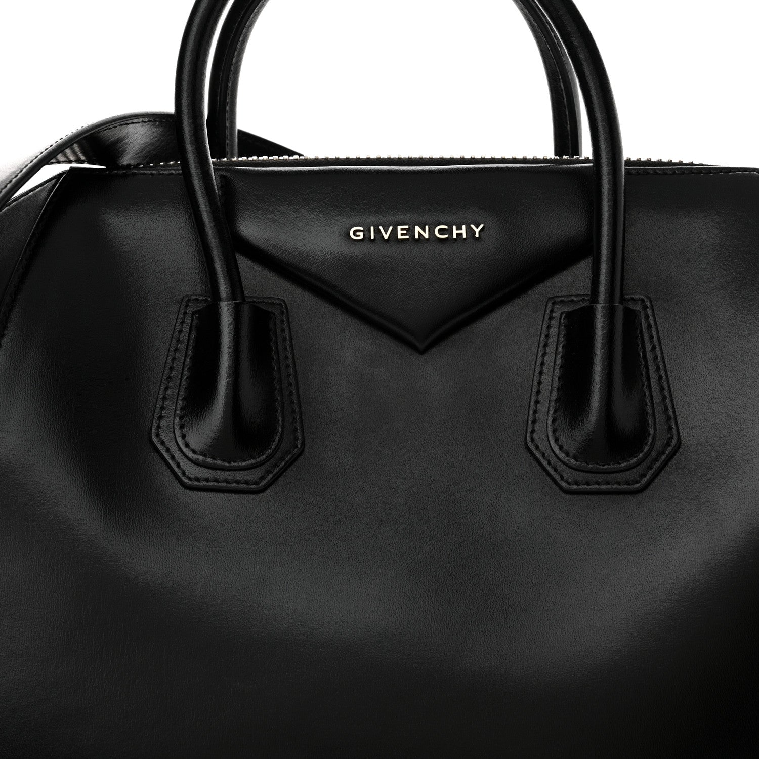 Givenchy Shiny Lord Calfskin Medium Antigona Black 8 of 10