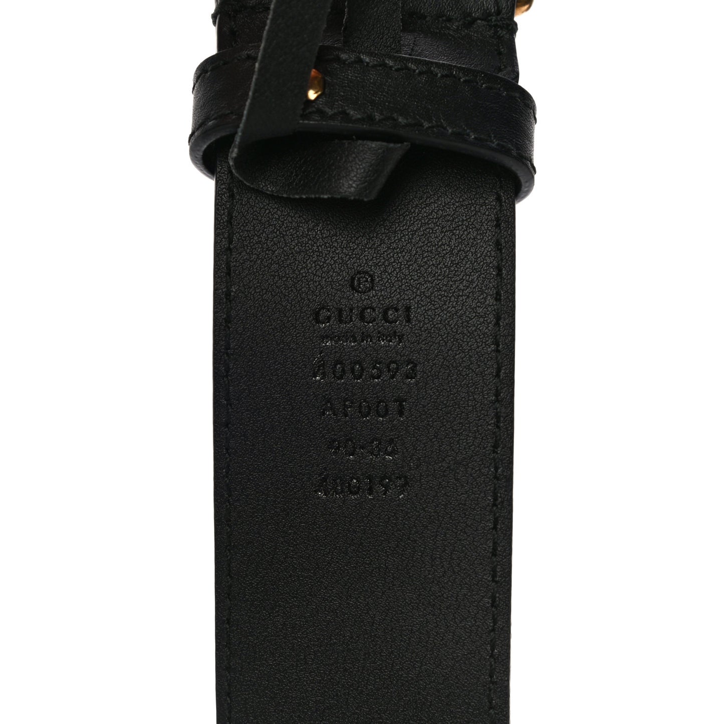 Calfskin Double G 40mm Belt 90 36 Black