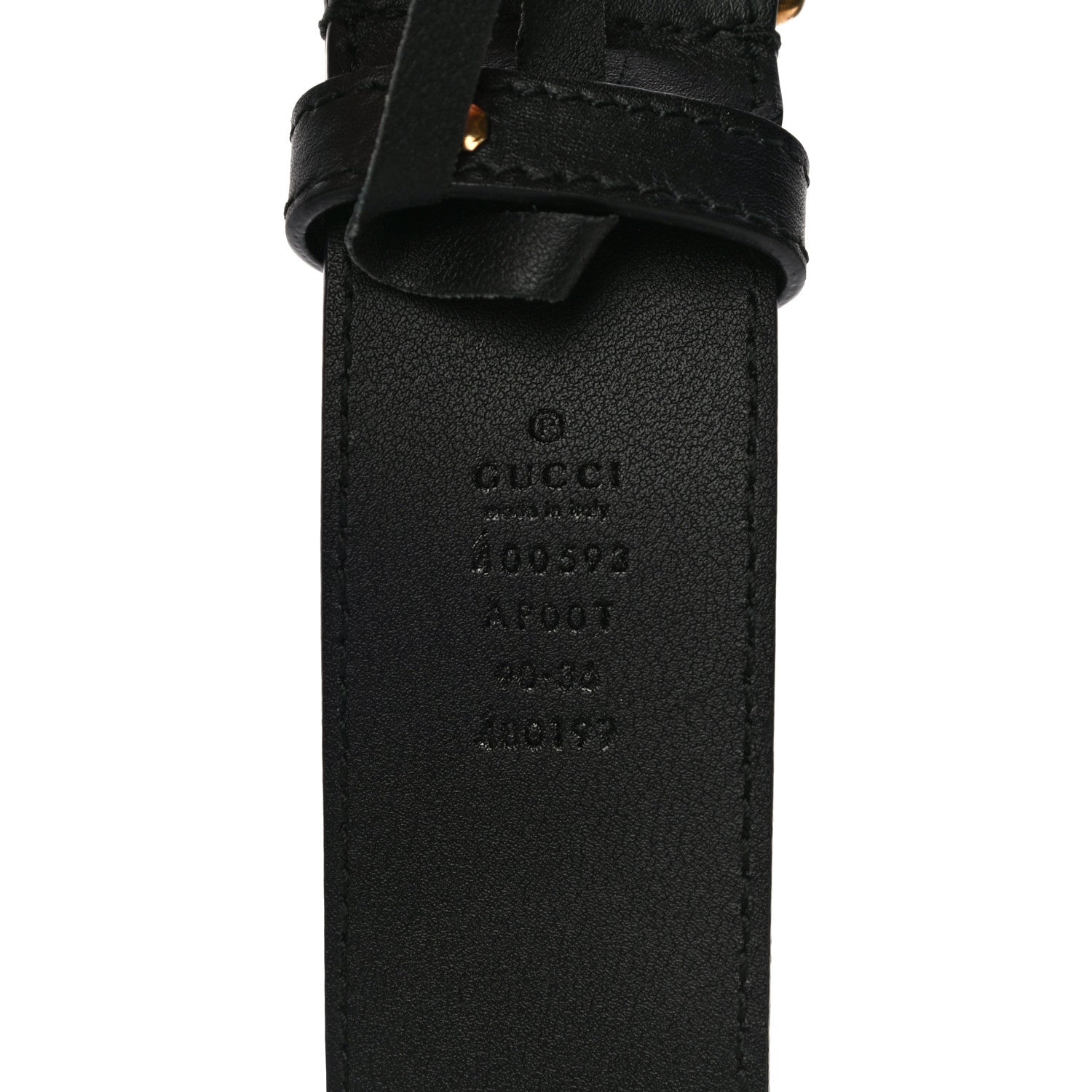 Gucci Calfskin Double G 40mm Belt 90 36 Black 4 of 7