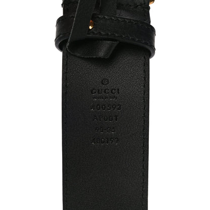 Gucci Calfskin Double G 40mm Belt 90 36 Black 4 of 7
