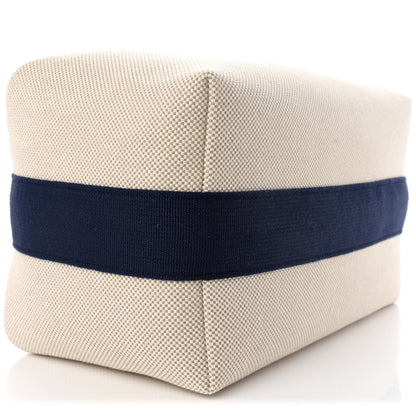 Hermes Canvas Large Bride-A-Brac Cabriole Case Bleu Nattier 8 of 12