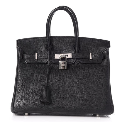 Hermes Togo Birkin 25 Black 1 of 36