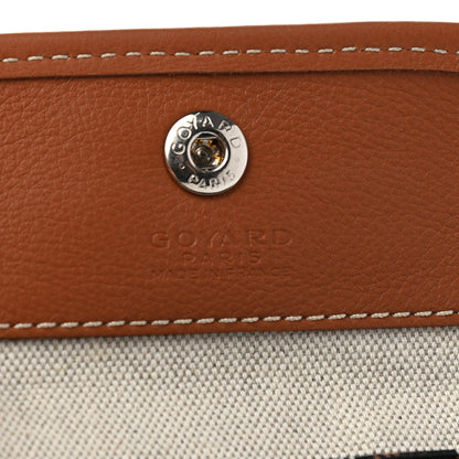Goyard Goyardine Mini Anjou Pouch Black Gold 6 of 6
