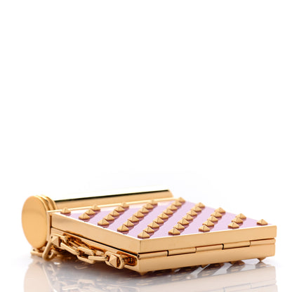 Valentino Garavani Rockstud Lipstick Holder Minaudiere Pink 5 of 11