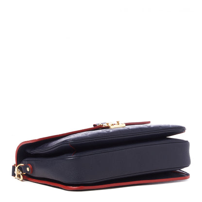 Louis Vuitton Empreinte Pochette Metis Marine Rouge 4 of 9