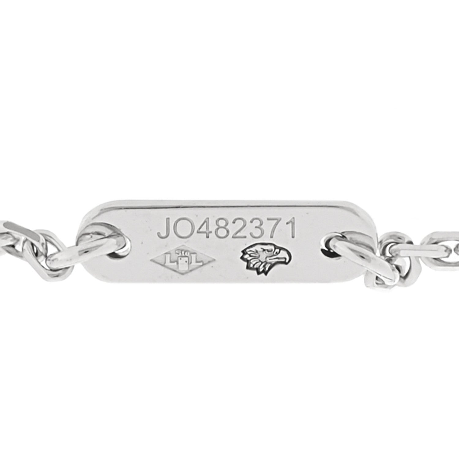 Van Cleef & Arpels 18K White Gold Diamond Sweet Alhambra Bracelet 4 of 5