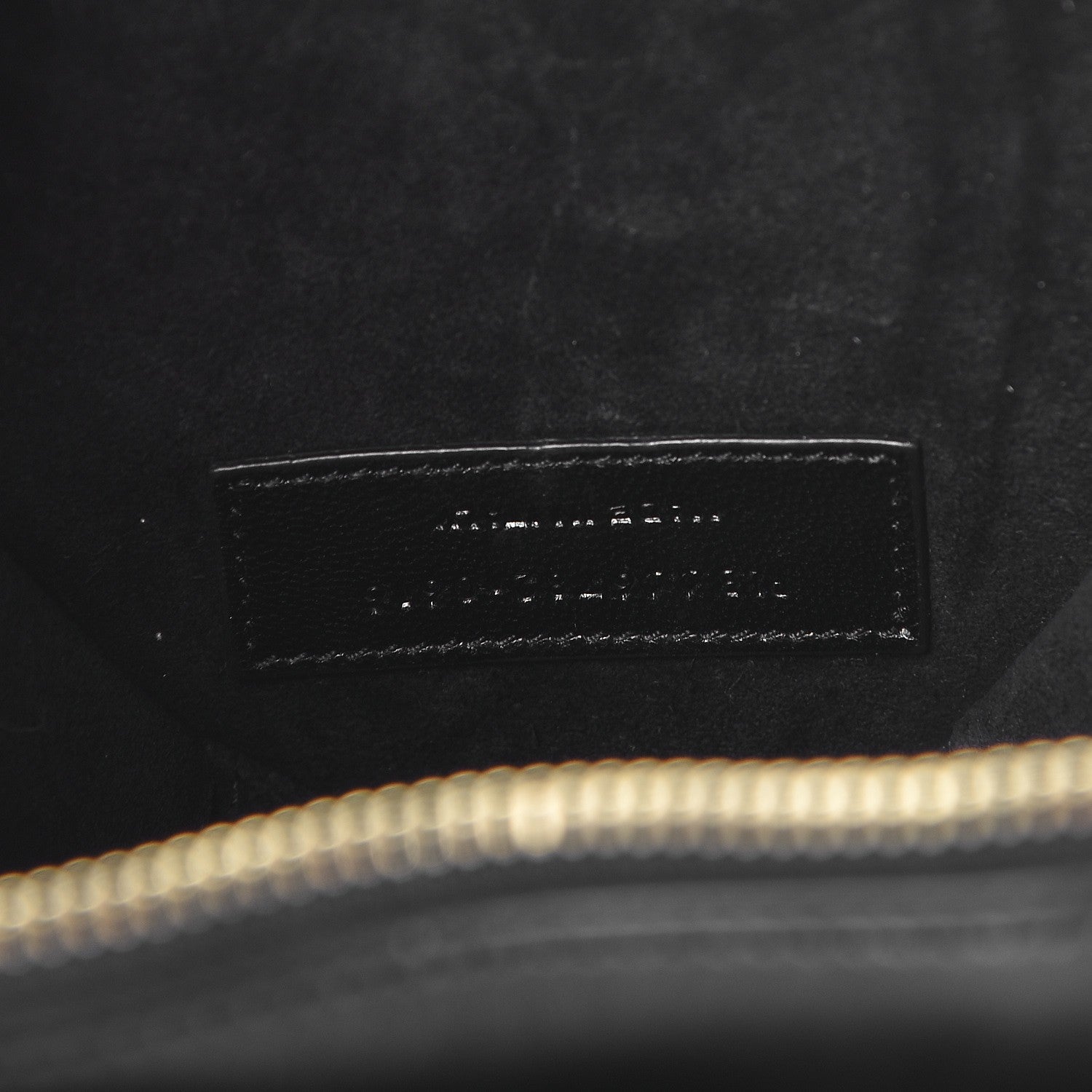 Saint Laurent Lambskin Matelasse Chevron Monogram Small Love Heart Chain Bag Black 8 of 8
