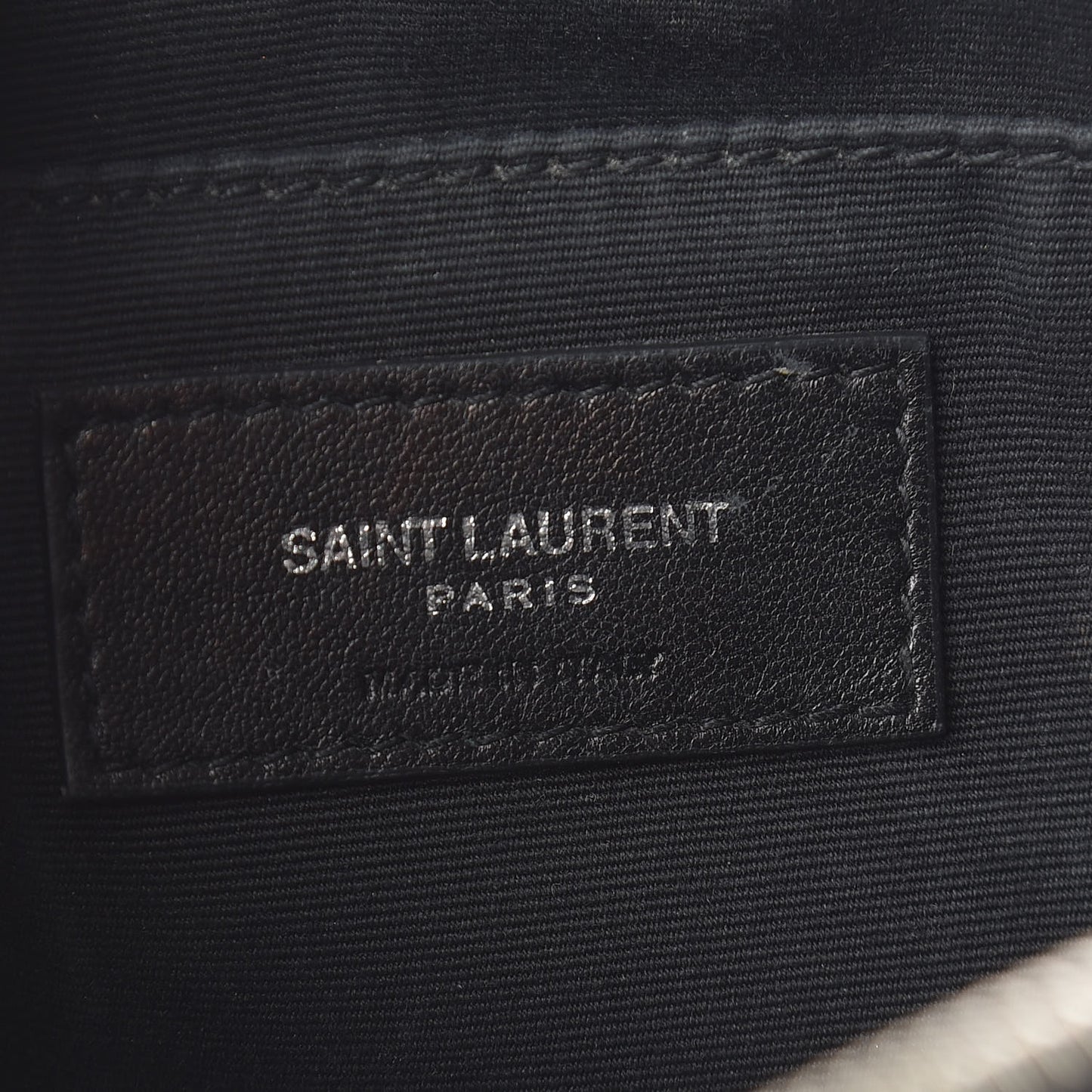 Calfskin Monogram Small Lou Camera Bag Black